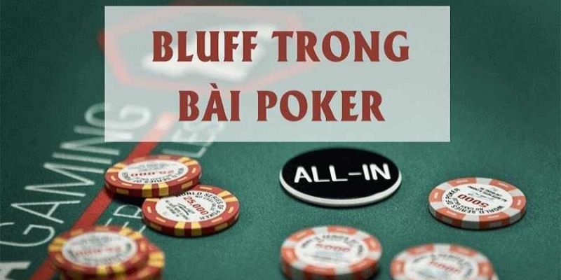 Một số loại bluff là gì phổ biến người chơi có thể áp dụng